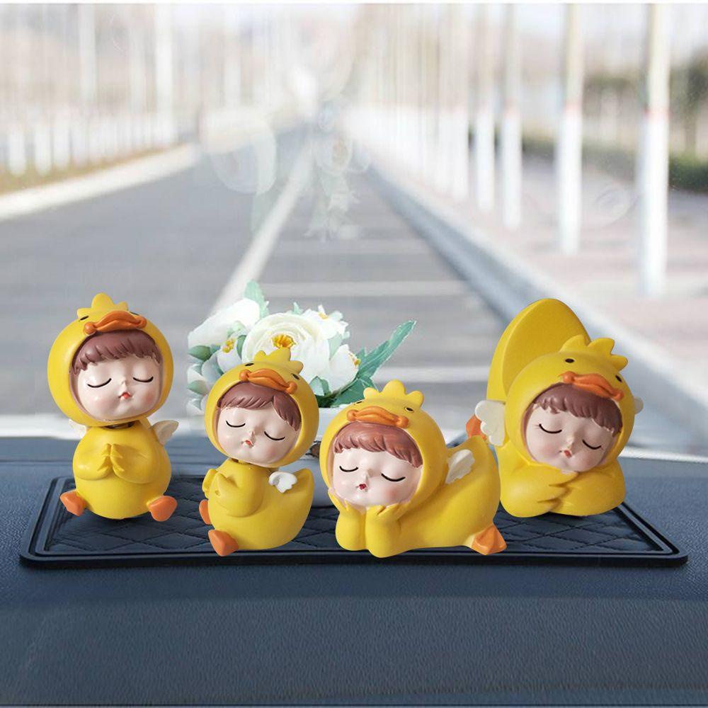 Mô Hình Vịt WTTLE Bằng Nhựa Resin Trang Trí Nhà Cửa / Văn Phòng