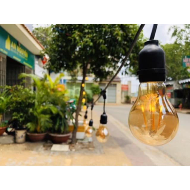 Đèn dây ngoài trời 5M 10 đui