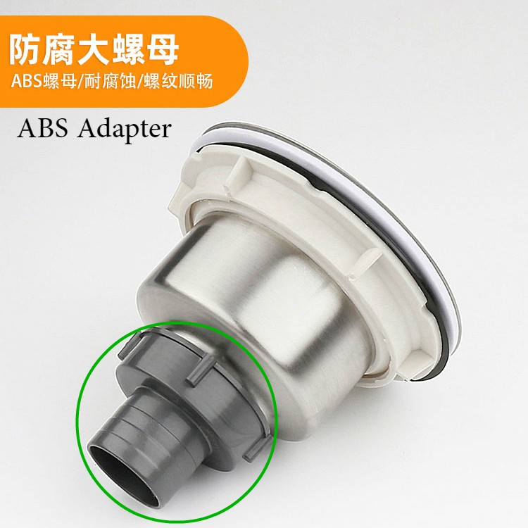 Bộ Ống Lọc Nước Bằng Thép Không Gỉ Cho Bồn Rửa Nhà Bếp