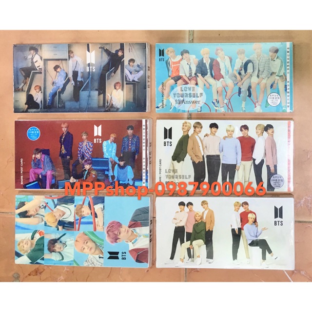 Bộ ảnh BTS gồm 180 ảnh to bé khác nhau mẫu ngẫu nhiên