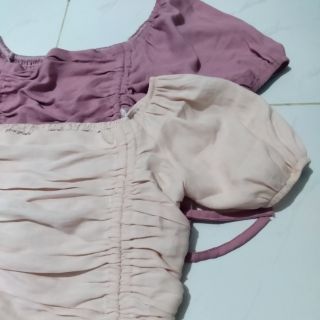 Áo kiểu dây rút 2 bên