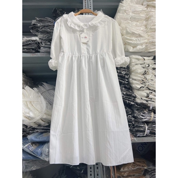 Váy đũi gân cổ bèo TC12