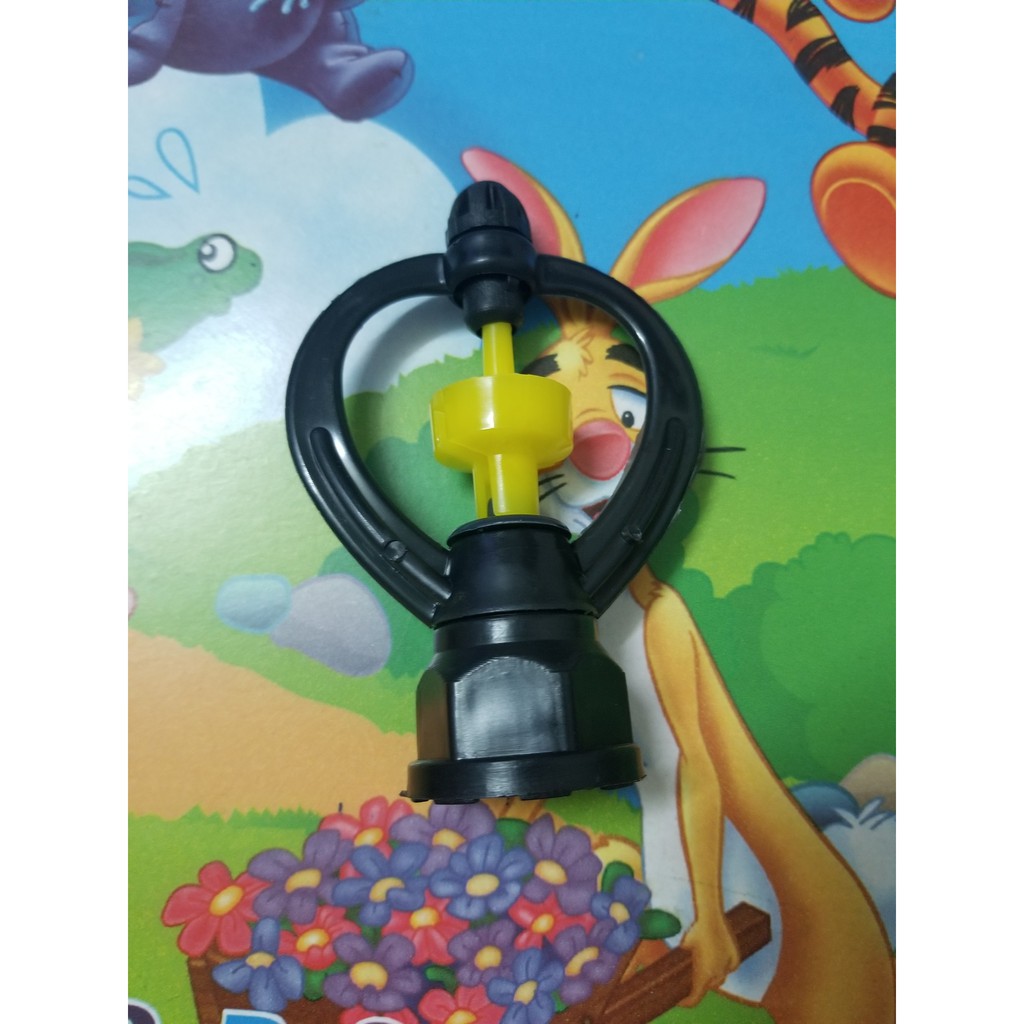 Bộ 10 Béc tưới phun mưa thân xoay 360 độ Ren trong 21-27mm