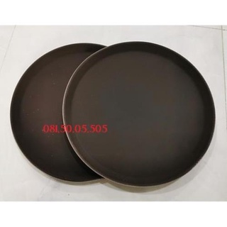 Khay tròn bê đồ chống trượt các cỡ 28cm 35cm 40cm - khay bê đồ ph t121h