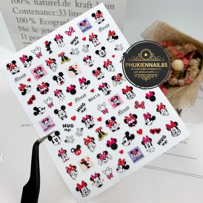 các mẫu sticker chuột mickey