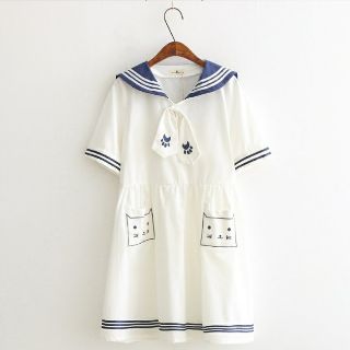 Váy thủy thủ cute