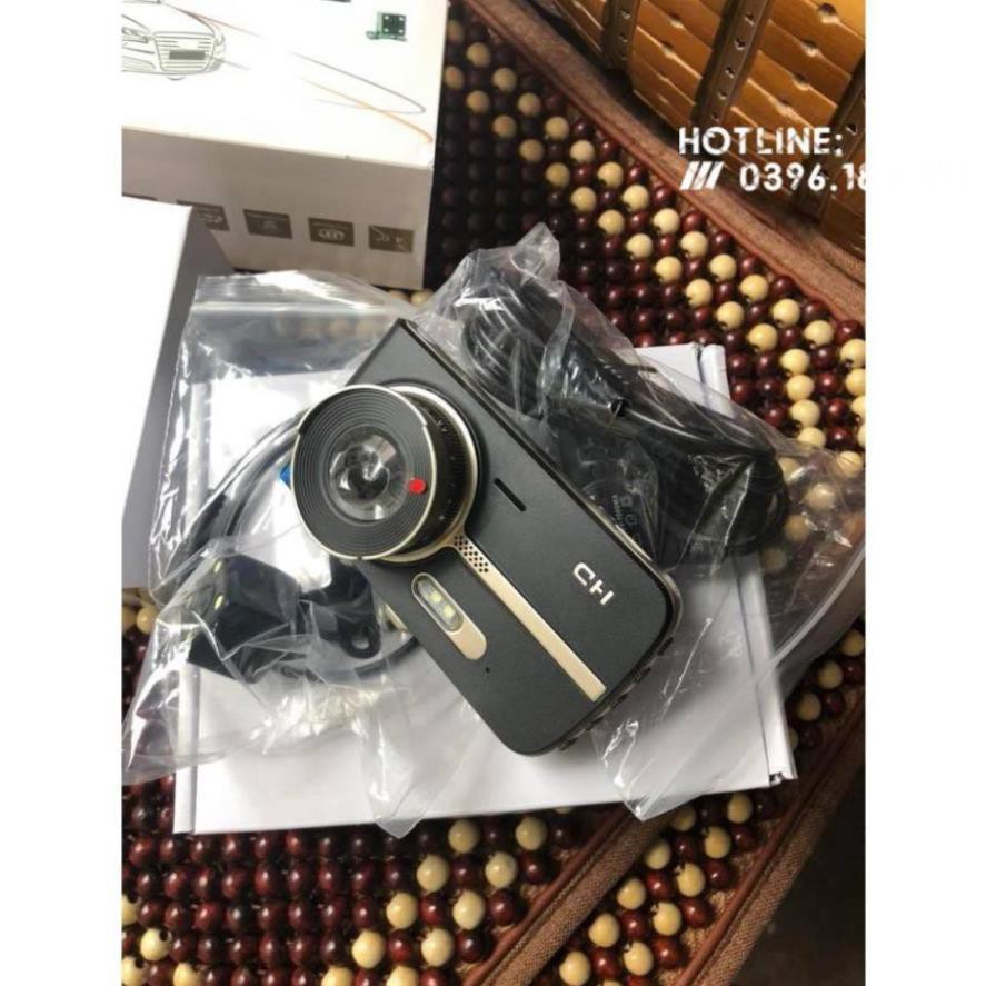 [Giảm giá]  Camera hành trình FullHD Night Vision X5 kèm camera lùi cao cấp