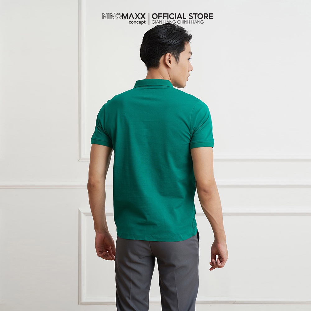 N&amp;M CLUB Premium Polo - Áo polo Nam tay ngắn sợi cotton Mercerized 2105018