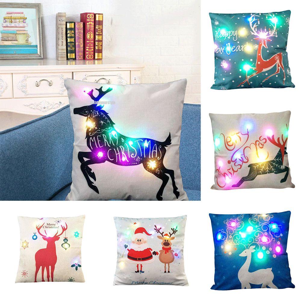 GOGOUP Vỏ GốI ĐèN LED NhiềU MàU TuyệT ĐẹP Trang Trí Giá