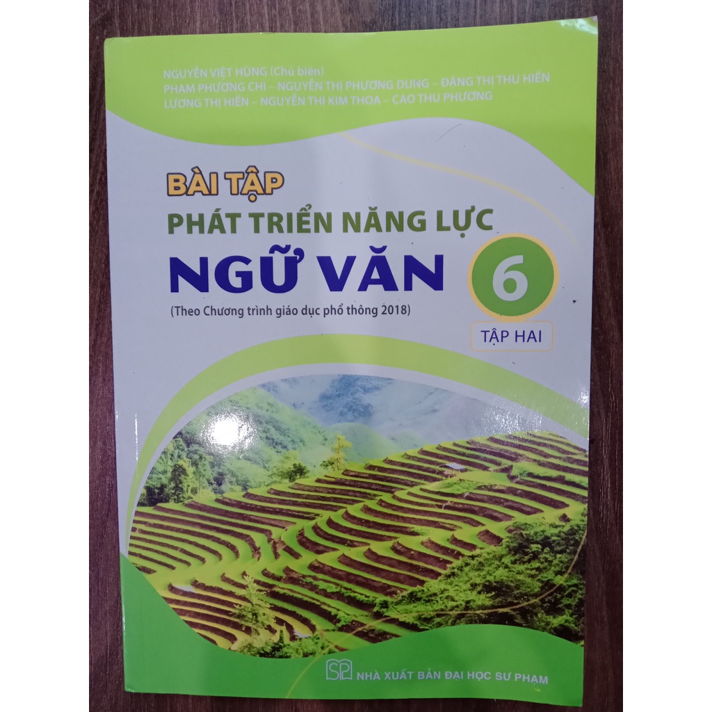 Sách - Bài tập phát triển năng lực học sinh môn ngữ văn lớp 6 tập 2