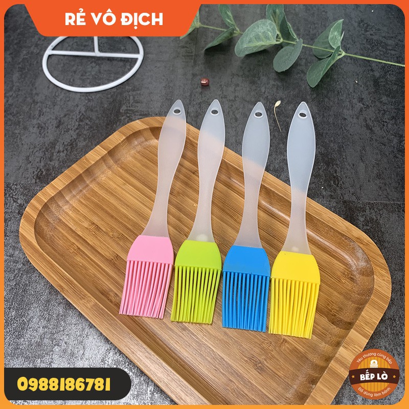 CHỔI SILICON QUÉT DẦU ĂN CHỐNG DÍNH 17 CM