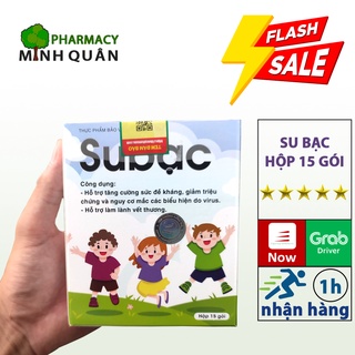 Su Bạc hộp 15 gói⚡Mua 6 Tặng1⚡ Giúp Tăng Sức Đề Kháng, Giảm triệu chứng và nguy cơ mắc các bệnh do virus.