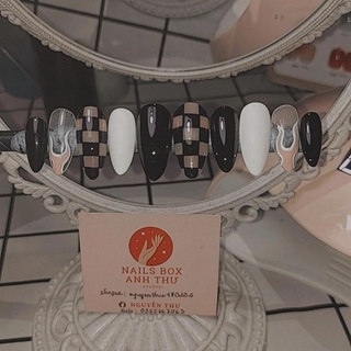 Nailbox thiết kế - Nailbox lửa hồng