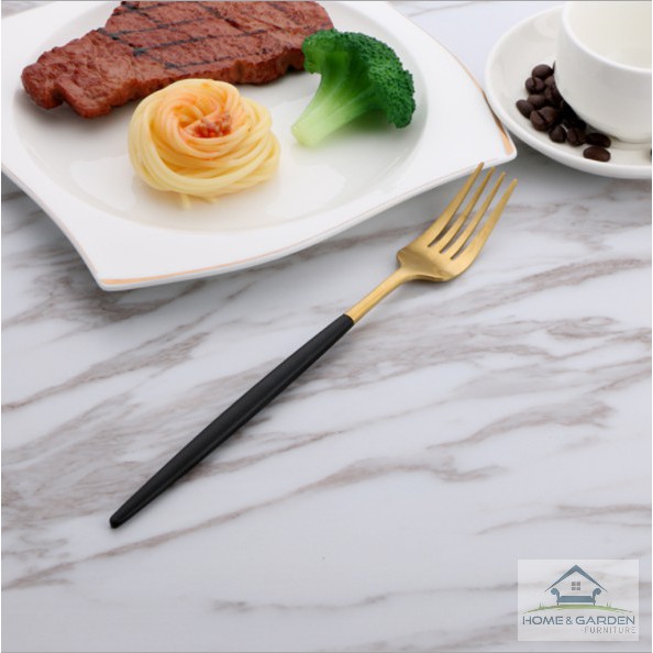 Bộ 3 muỗng nĩa dao Beefsteak cao cấp - Home and Garden