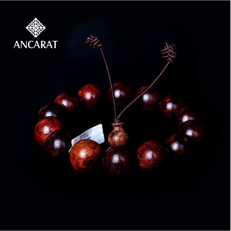 Vòng gỗ sưa thiên nhiên phong thủy - Sức khỏe - Bình an - Ancarat