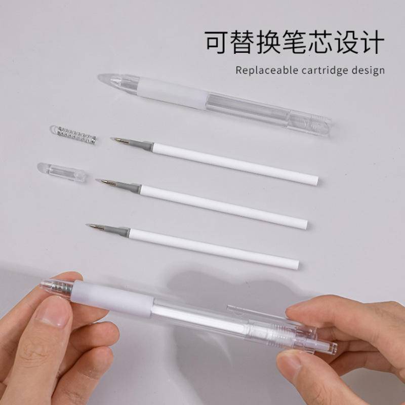 Bút Mực Gel Trong Suốt Ngòi 0.5mm