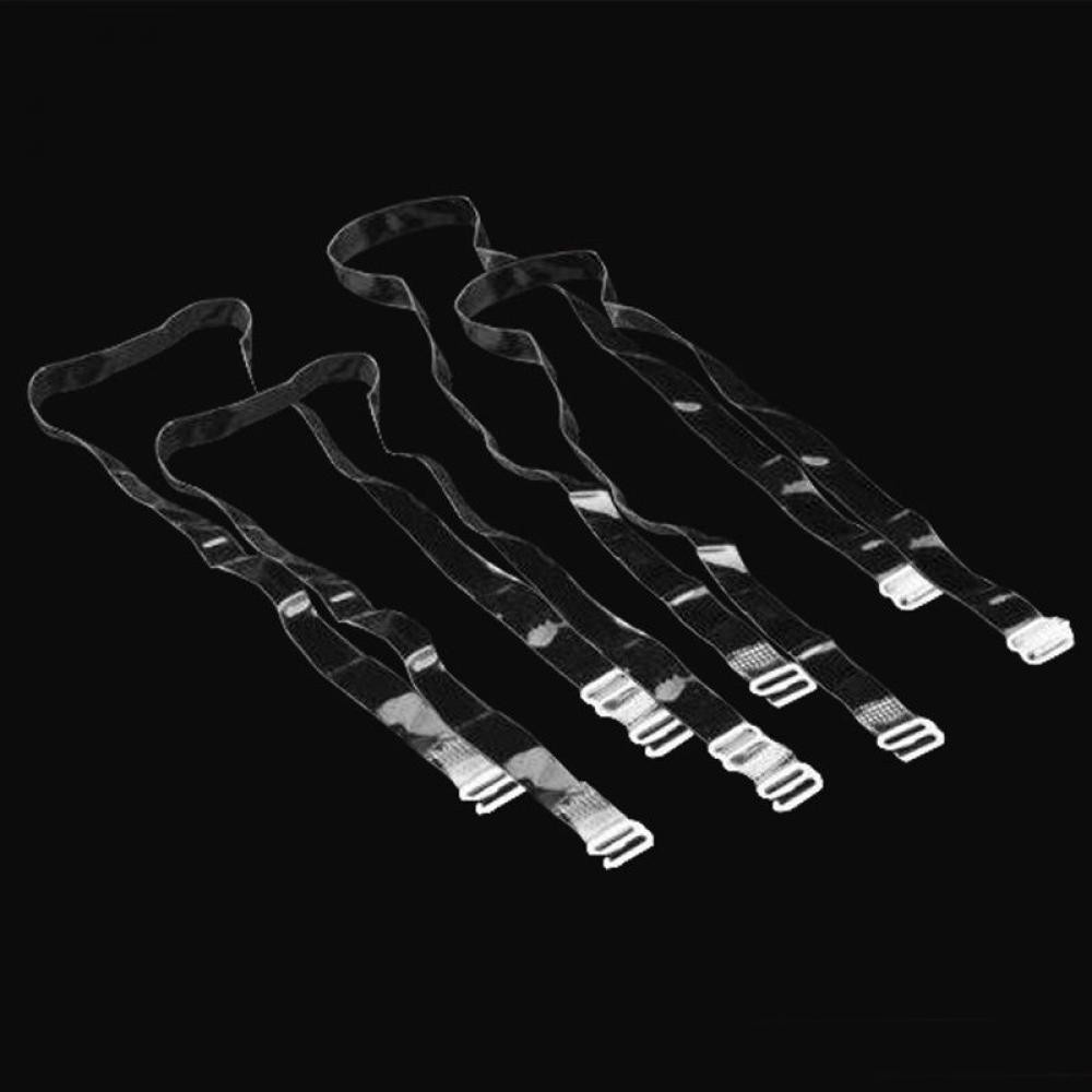 Clear Detachable Transparent Invisible Straps Bra Steel Hook 1.5Cm