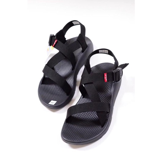 Giày sandal quai hậu dây dù rút nam mẫu chaco màu đen, xám