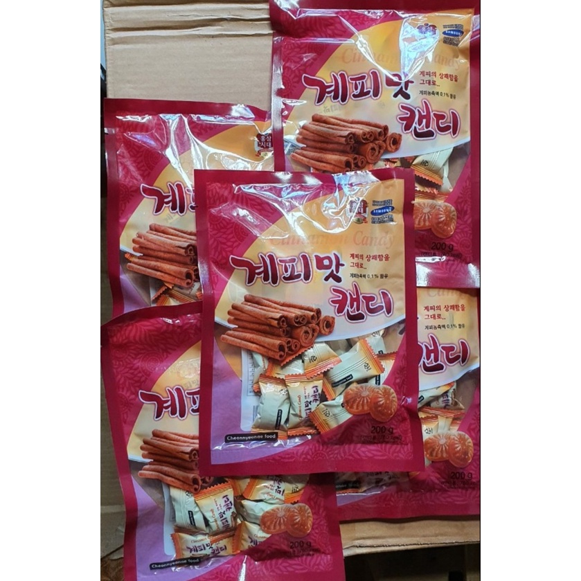 Kẹo Quế Hàn Quốc Gói 200g