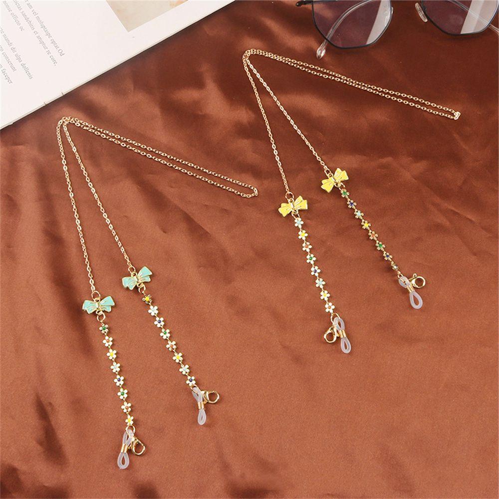 MELODG Giá Đỡ Mắt Kính Bằng Kim Loại Dạng Dây Xích Dành Cho Bạn Nữ