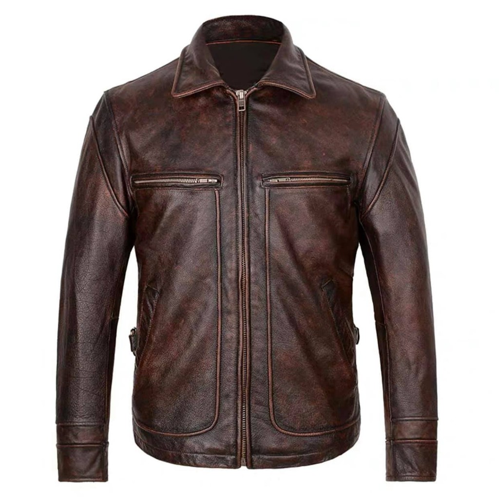 Áo Da Bò Mài - Bảo Hành Da 5 Năm