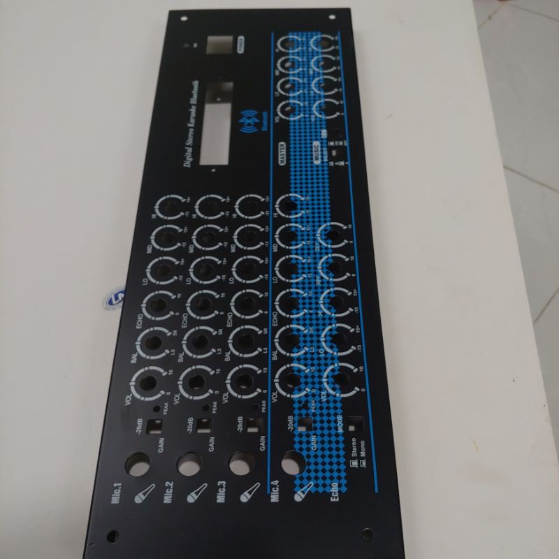 Mặt ampli 4 mic thay cho mặt ca20