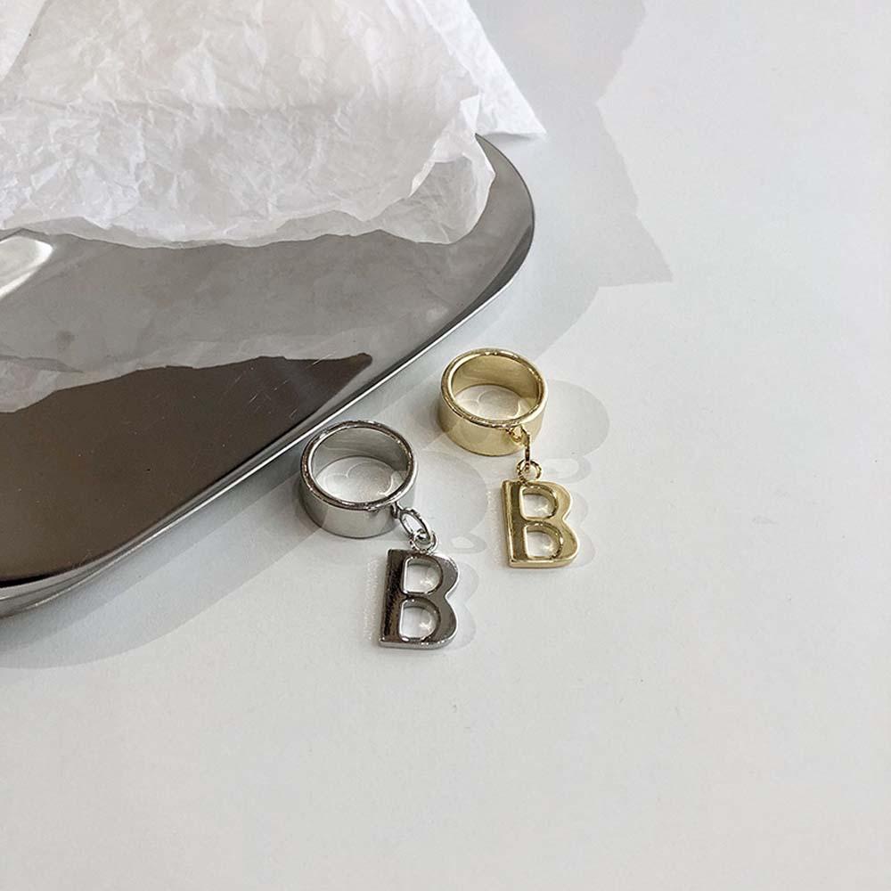 Nhẫn Hở Khắc Chữ Thời Trang Mùa Thu Cho Nữ