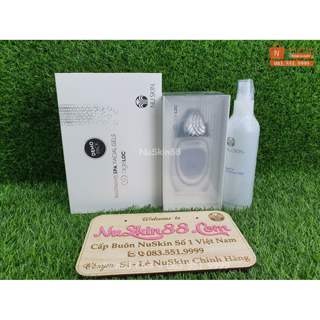 BigGel Nuskin Chạy Kèm Galvanic Facials Spa - 60 Cặp 120 Ống - Big Gel