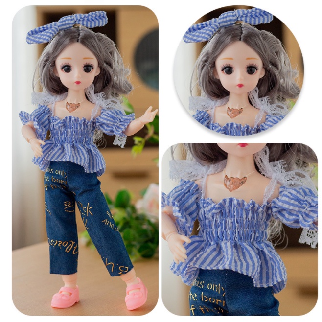 Búp Bê 30cm 22 Khớp Giá rẻ Vô Cùng Xinh Xắn