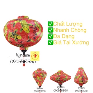Đèn Lồng cá chép Hội An (30cm-45cm)(mua 10=sỉ)