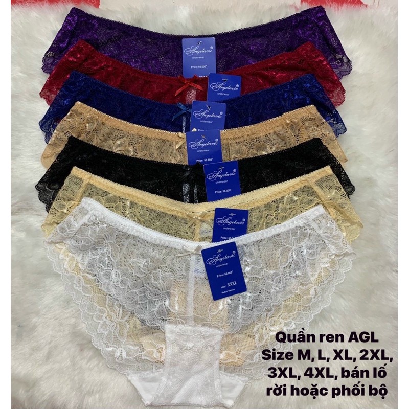 QUẦN REN SEN BASIC BIGSIZE 💋💋 50-85kg Hàng VNxK