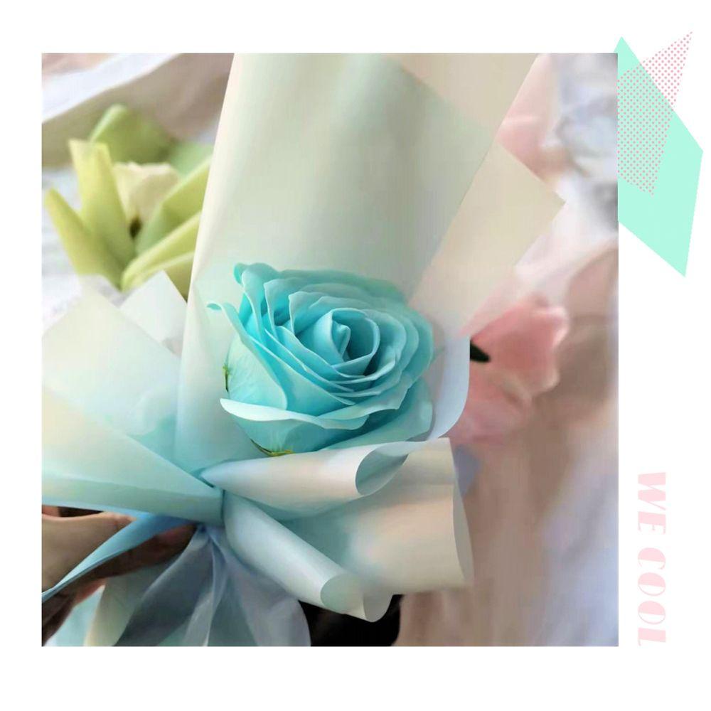 .Bó Hoa Hồng Sáp Mini Trang Trí Tiệc Ngày Lễ