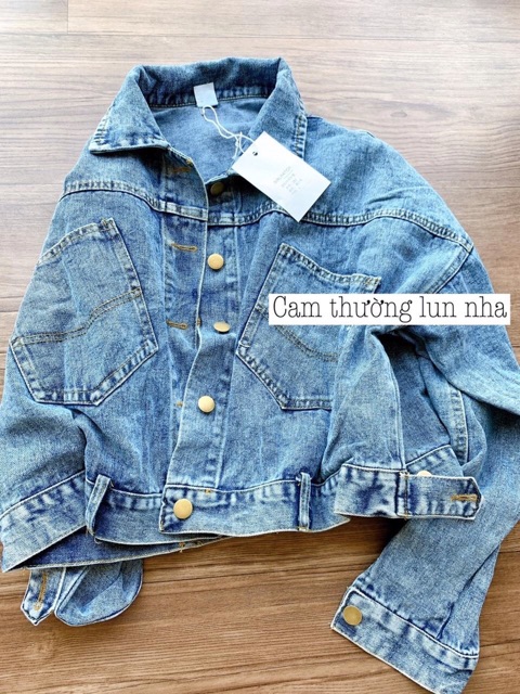 Áo Khoác Nữ Jeans Xuất Hàng Độc Lạ Chất Bò Đẹp Mềm