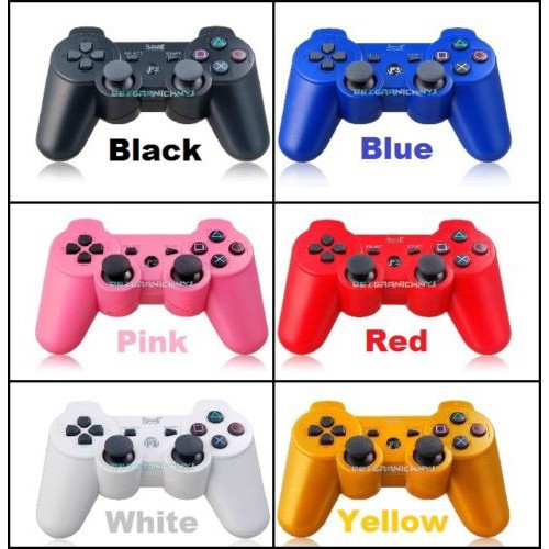 🍋 🍋 Bộ Điều Khiển Chơi Game PS3 Playstation 3 Dualshock 3 Kèm Cáp USB