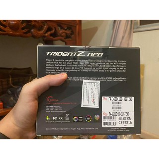 Ram máy tính Trident z RGB 2x16GB buss 3200