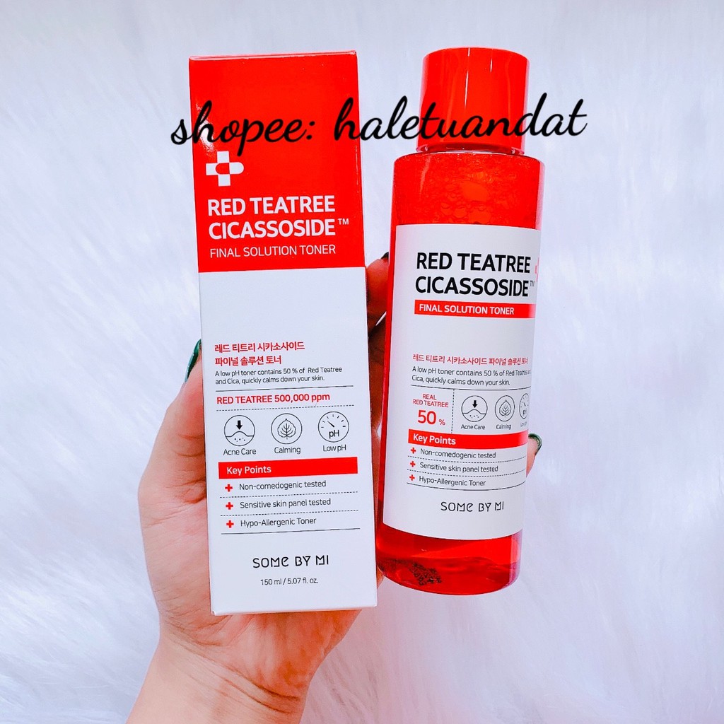 some by mi red teatree cicassoside derma solution toner