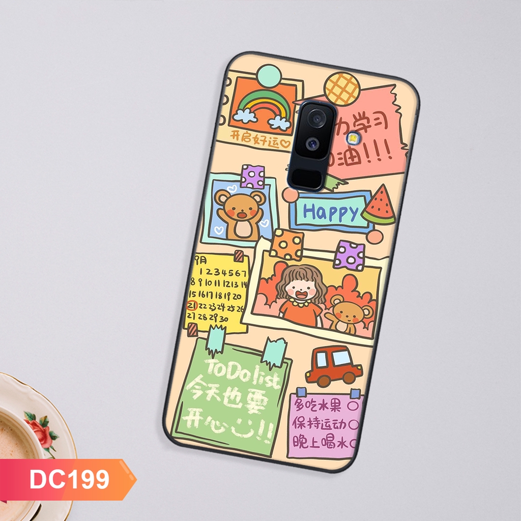 Ốp dành cho điện thoại Samsung Galaxy A6 2018 -A6 Plus - A8 2018 - A8 Plus - J6 - J6 PLUS - J8 2018 họa tiết dễ thương | BigBuy360 - bigbuy360.vn