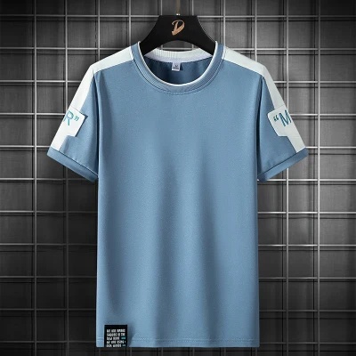Áo Thun Tay Ngắn Cổ Tròn Dáng Rộng Chất Liệu cotton Cao Cấp Thiết Kế Mới Thời Trang Mùa Hè Dành Cho Nam