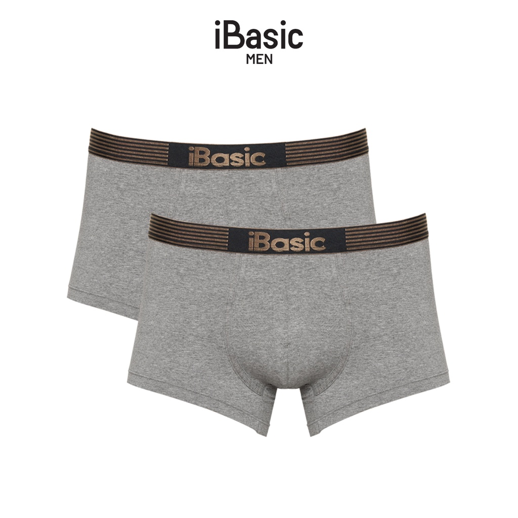 Combo 2 quần lót nam thun cotton Trunk Daily iBasic PANM082