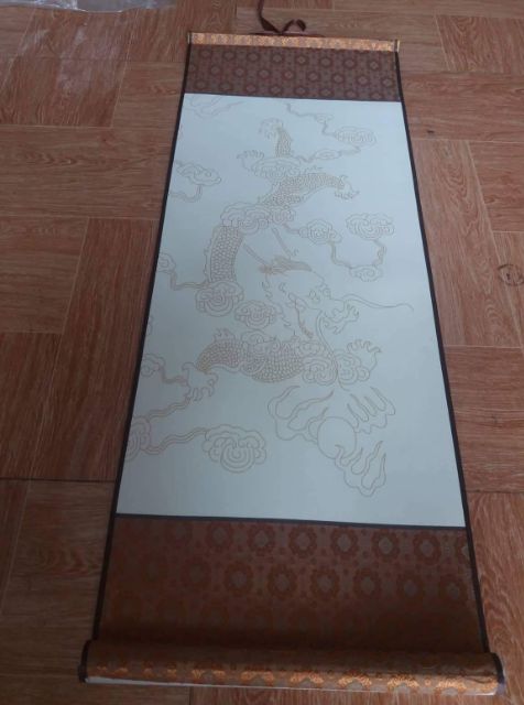 Giấy biểu lụa viết thư pháp 25×65