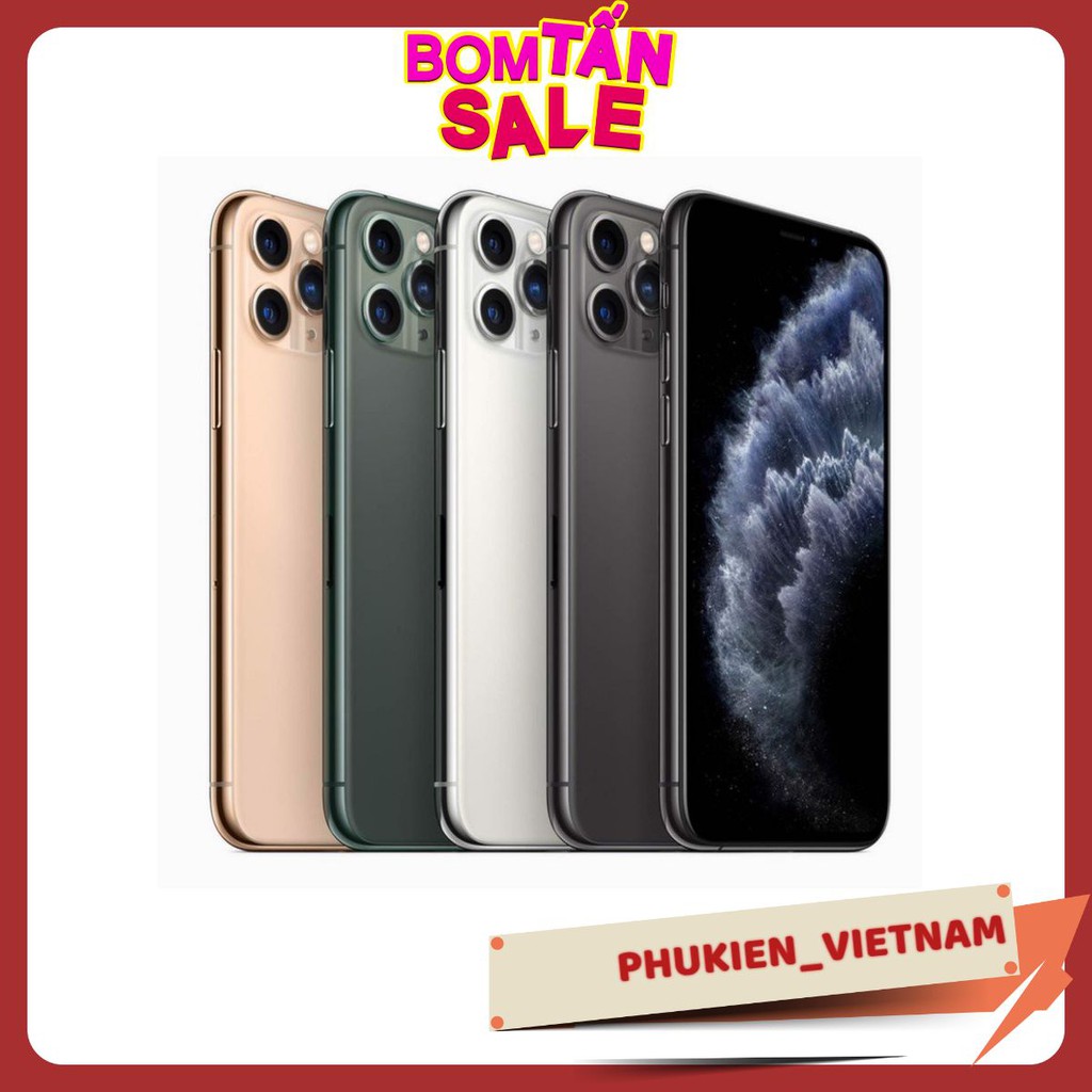 Điện thoại Apple Iphone 11ProMax 64GB bản Quốc tế - Nhập Khẩu nguyên seal