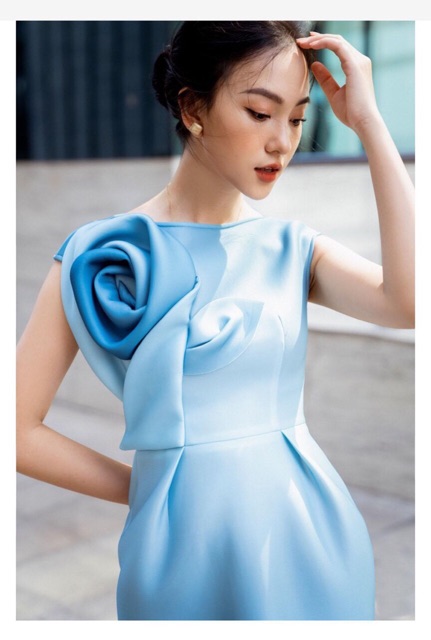 ĐẦM ÔM BODY OMBRE LOANG MÀU ĐÍNH HOA