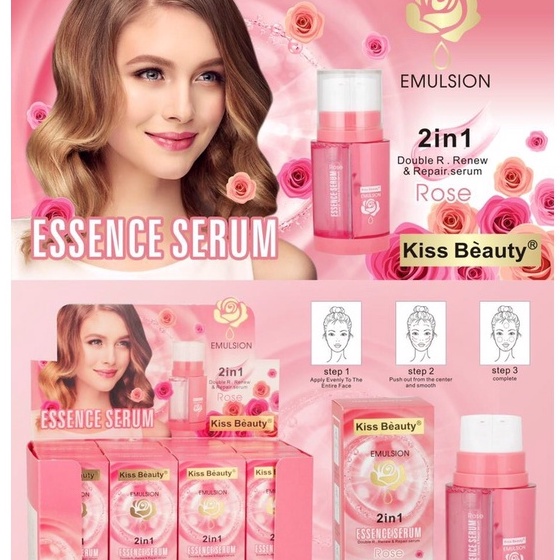 Kem nền + kem lót 2 trong 1 Hoa hồng