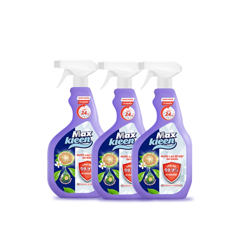 Nước Lau Bề Mặt Đa Năng MaxKleen 520ml