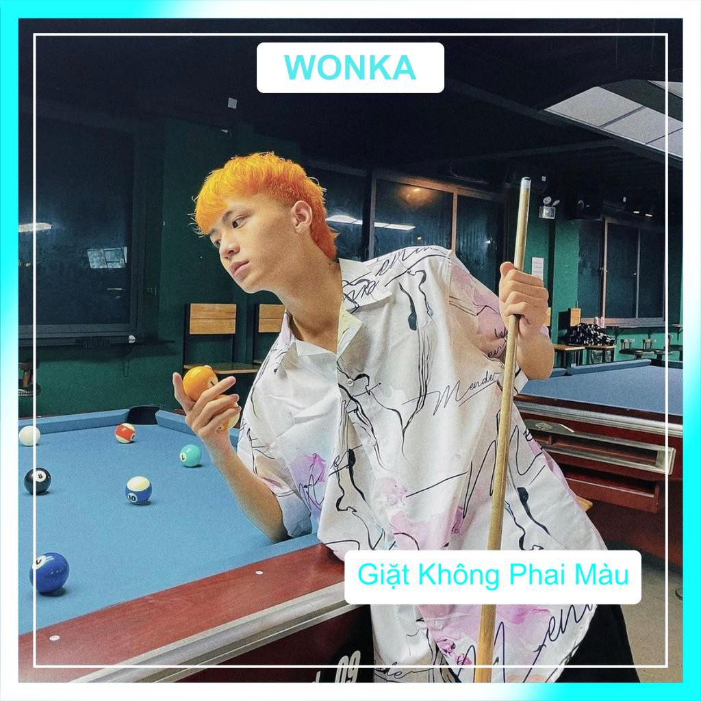 [CLIP THẬT] Áo sơ mi tay ngắn họa tiết MARBLE MENDE Fulltag tay lỡ, FORM UNISEX | BigBuy360 - bigbuy360.vn