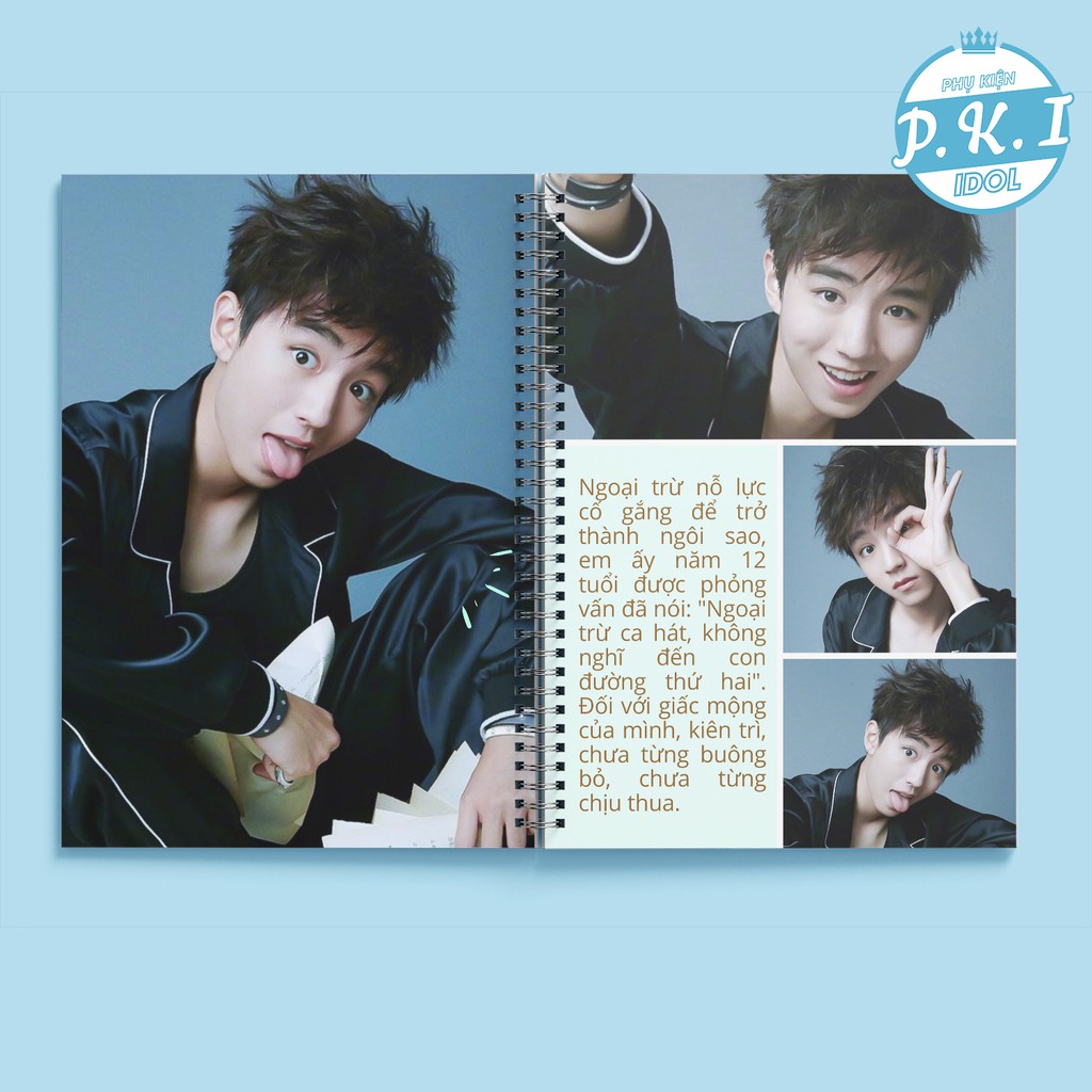 Bộ Photobook Album Ảnh Mới Nhất Của Vương Tuấn Khải 2021 - QUÀ TẶNG C-POP | BigBuy360 - bigbuy360.vn