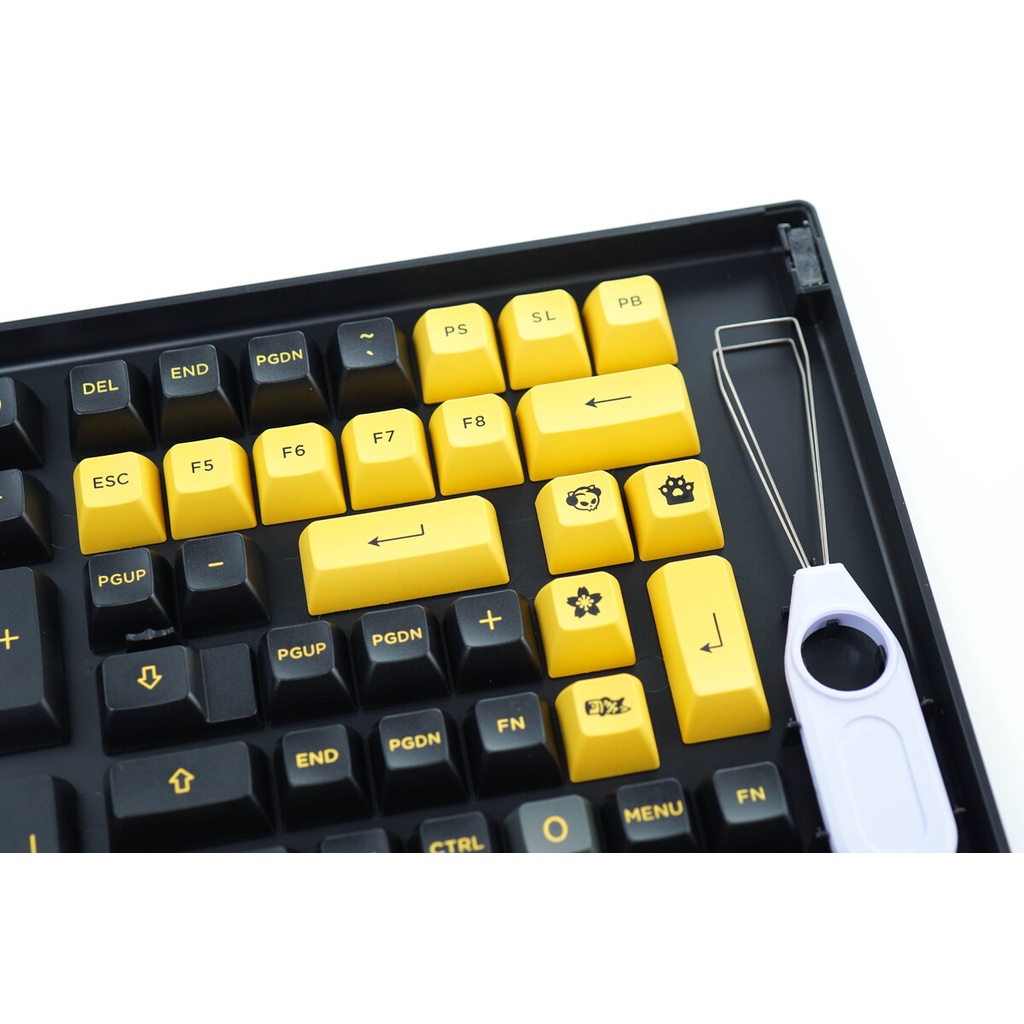 Bộ AKKO Keycap set – Black Gold