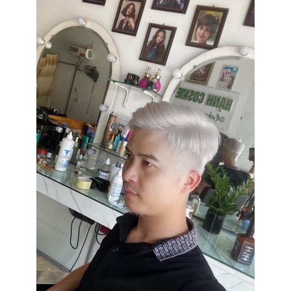 Tuýp Thuốc Nhuộm Tóc Màu Khói Thạch Anh Hồng 11.1 Amethyst Blonde