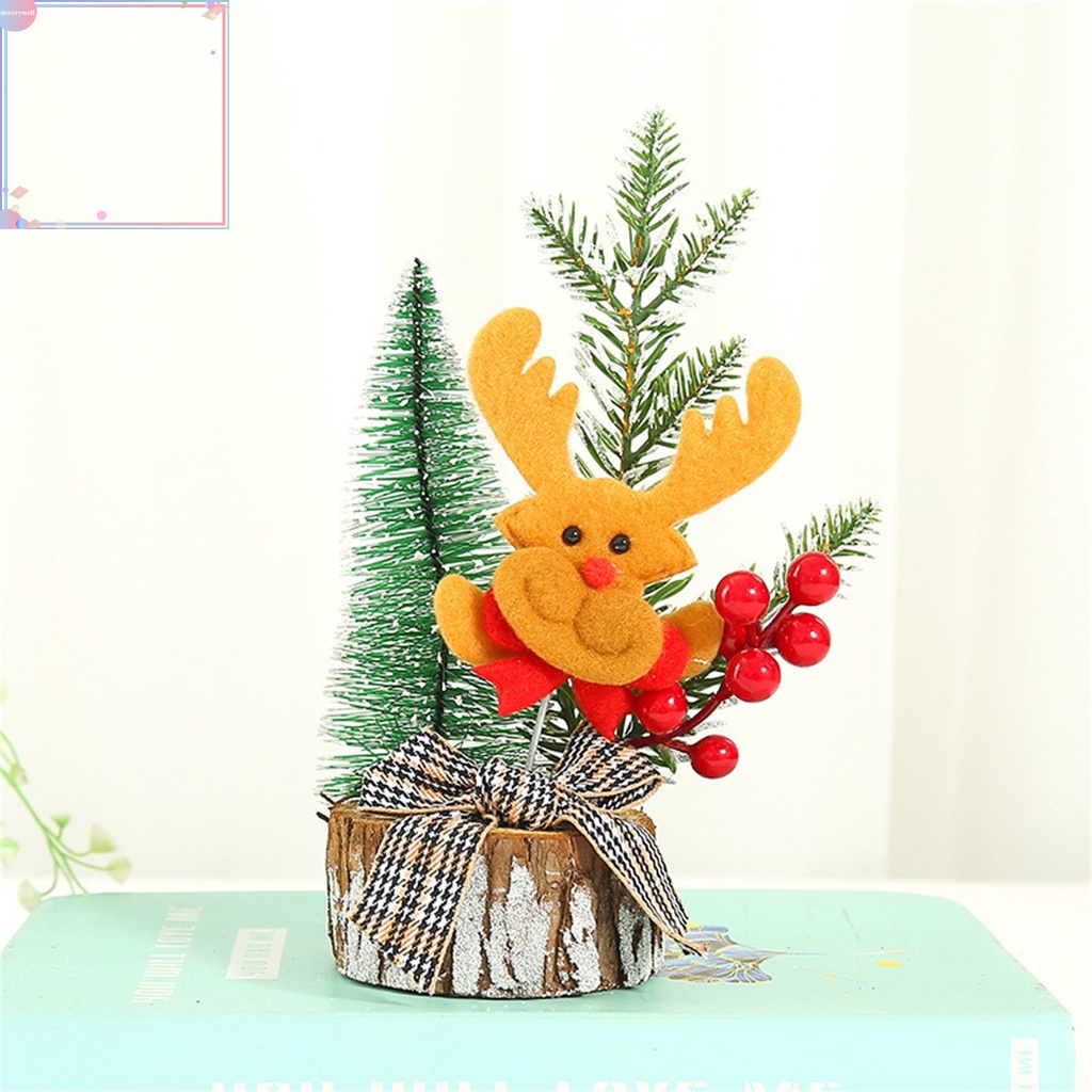 Mô hình cây thông mini dùng trang trí giáng sinh