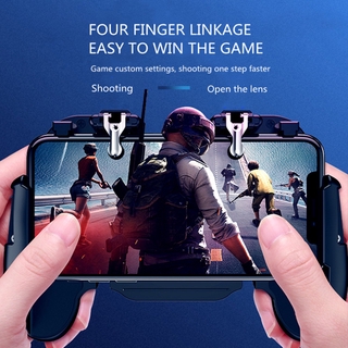 Tay Cầm Chơi Game Pubg Có Quạt Tản Nhiệt H5 Cho Điện Thoại Android Iphone
